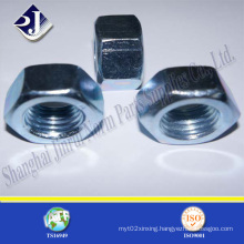 Hex Fastener Lock Bolt Steel Nut (zinc plated)
